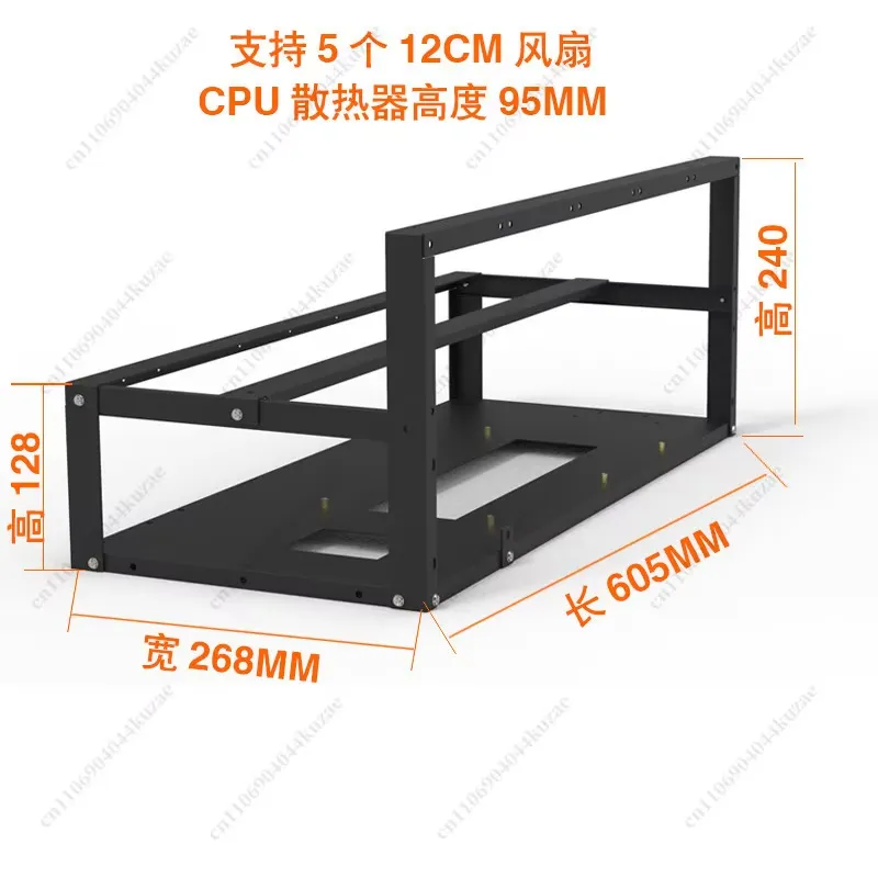 Soporte Vertical Estable para  - Gpu Mining Rig Frame 8 Gpu reseña y precio
