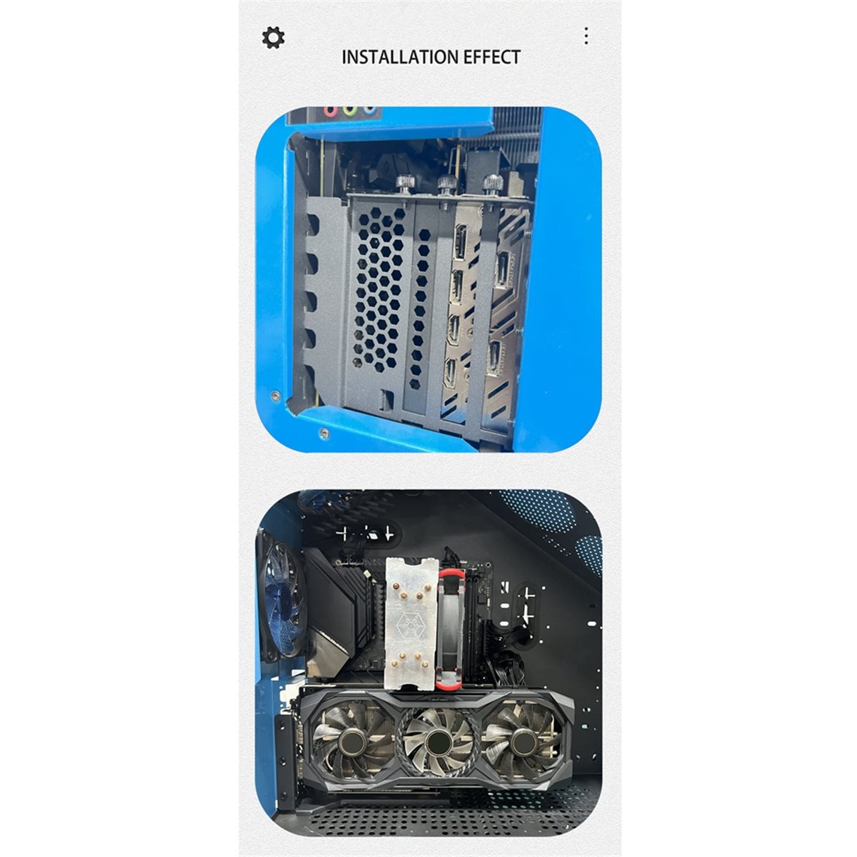 Soporte para tarjeta gráfica G - Pcie 5.0 Gpu Riser Cable reseña y precio