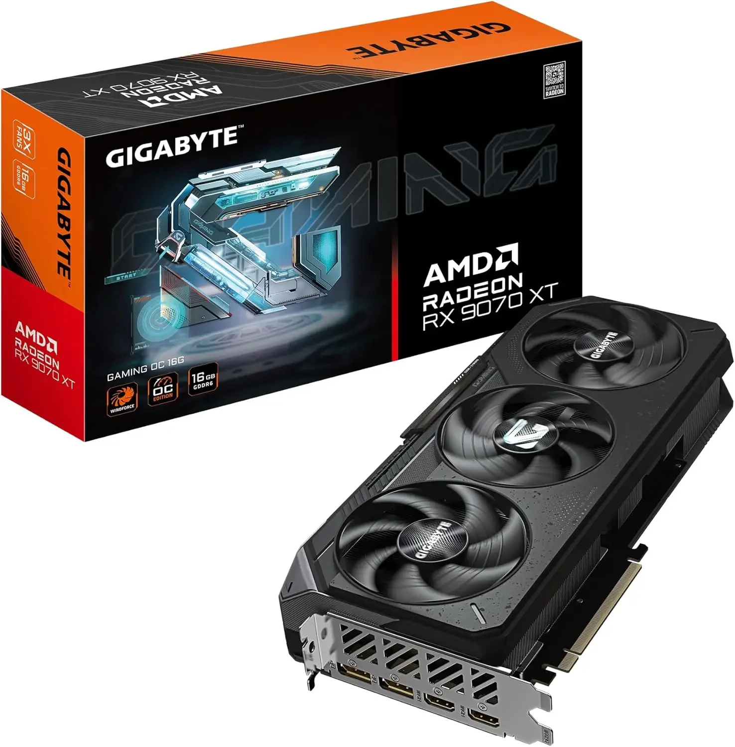 Tarjeta gráfica GIGABYTE Radeo - Rx 9070 Xt reseña y precio