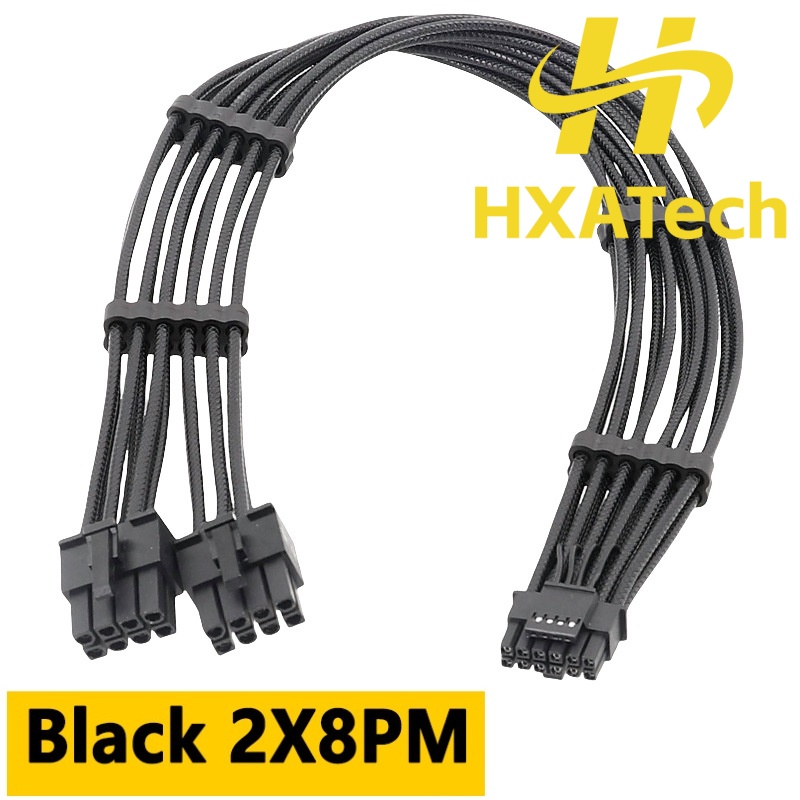 Cable para Tarjeta Gráfica HXA - Dual 8Pin To 16Pin 12Vhpwr Cable reseña y precio